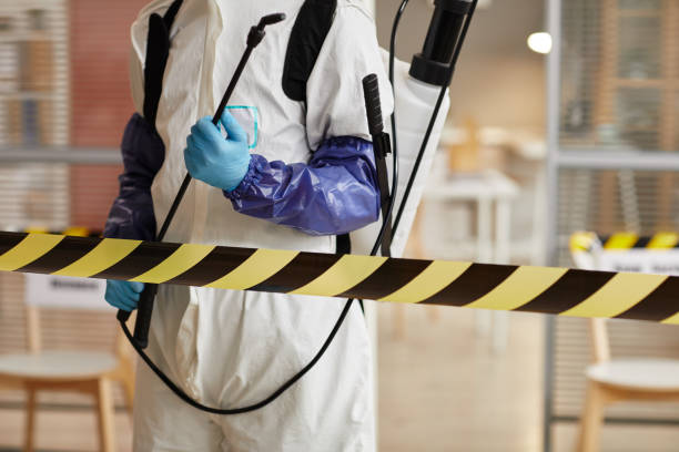 Professional Unattended Death Cleanup technician working in Akron, IN